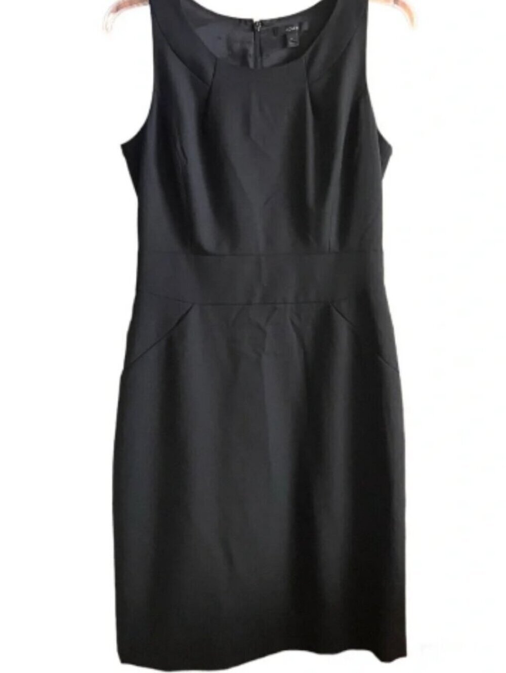 Like New | J.Crew | 00 | Black Sleeveless Sheath Dress